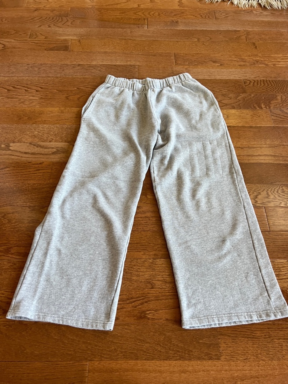 Brandy Melville Heather Gray Fleece-Lined Sweatpants